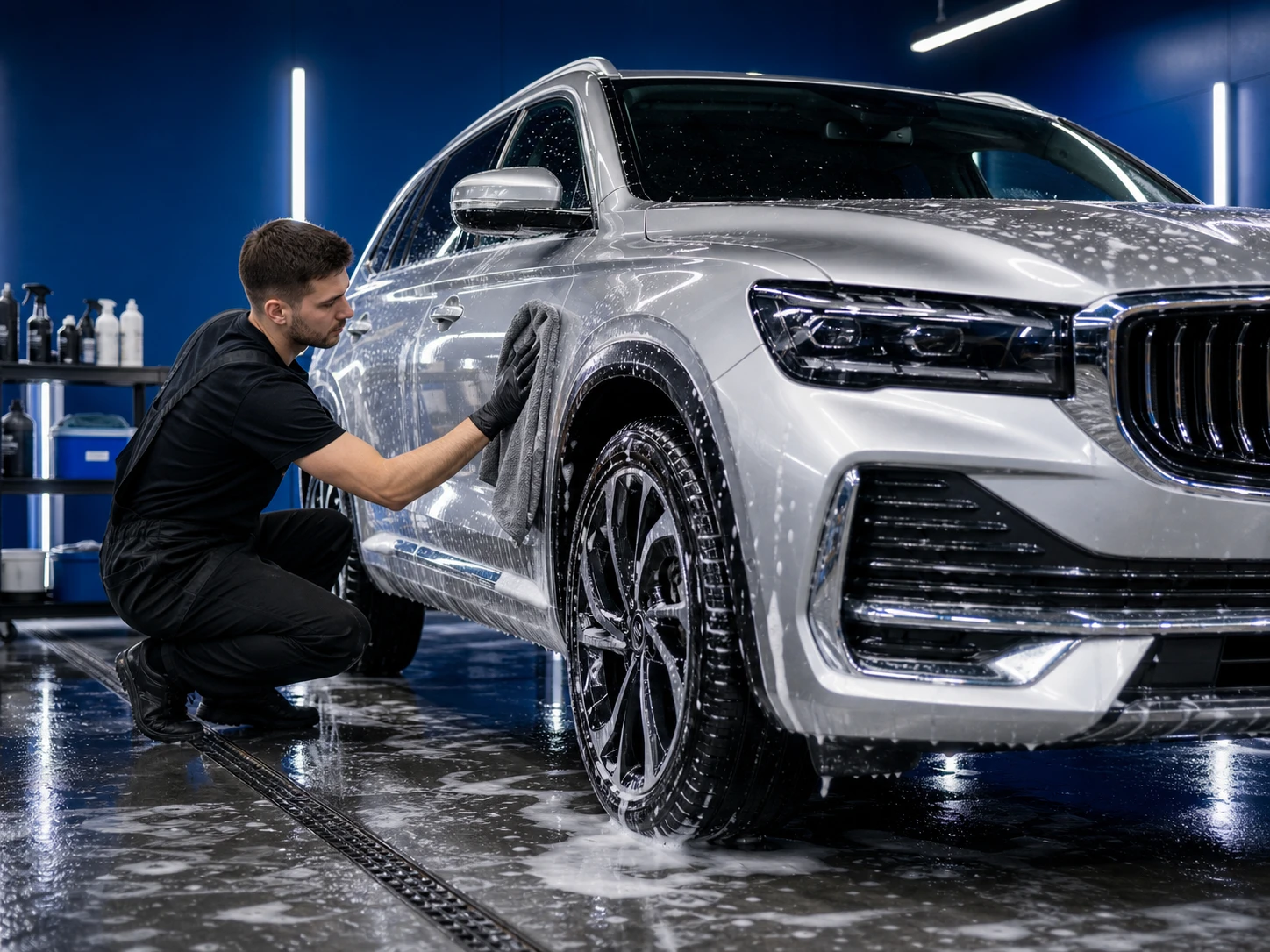 Детейлинг мойка автомобиля